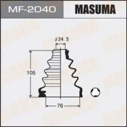 ������� ����� Nissan Terrano 2.4/2.7TD/3.0 4WD 7/89-2/96 280 ZX 2.8 10/78-2/84 Pick Up 2.2/2.5D 4WD 83-98 Masuma MF2040 MF2040 ����