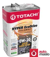 Totachi Extra Fuel Economy. 0W-20, �������������, 4��. ����