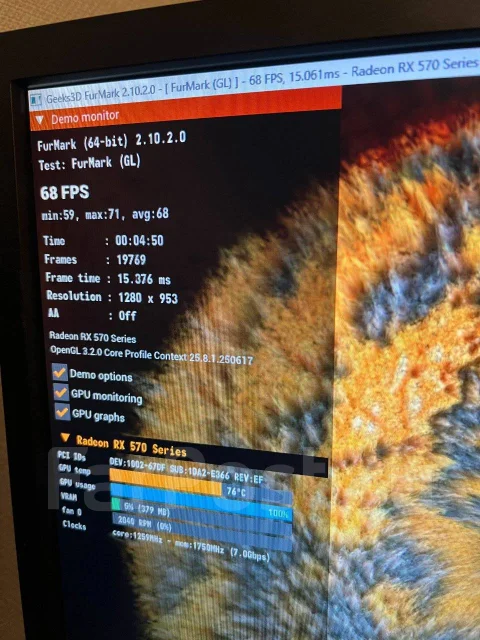 Radeon RX 570 ����