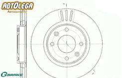 ���� ��������� ���. G-brake Citroen C3/4/5 DS3/4/Berlingo 96-08/Peugeot GR-02770 ����