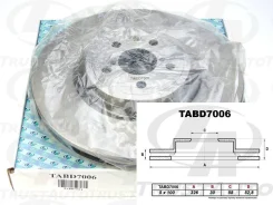 ��������� ���� (TA)(FR) Forester S11 (03-07)/Impreza G11 (00-04)/Legacy B12 (00-03)/Legacy B13 (05-08), ������ �������� TABD7006 ����