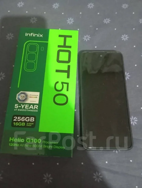 Infinix HOT 50. �����, 256 ��, ������, 5G ����