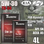 Hyundai-Kia. 5W-30, �������������, 4��. ����