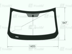 ������� ������ Changan CS35 PLUS 2018- (SUV) �����. (����������� �������, AGC) 4174967 ����