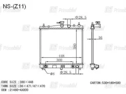 �������� ��������� Mitsuoka Viewt 2002- (K12) (CR14, HR15) (PA) 214603U500 ����