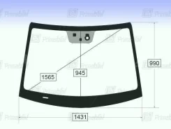������� ������ Hyundai Elantra / Avante 2015-2020 (AD) Super Elantra �����. ��� /�/�(�/�) (����������� �������, ����� ������, AGC) 4133165 ����