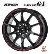 5Zigen Black-Man. 6.5x17", 6x139.7, ET38, �� 108���. ��� ����� �� ������������ ����