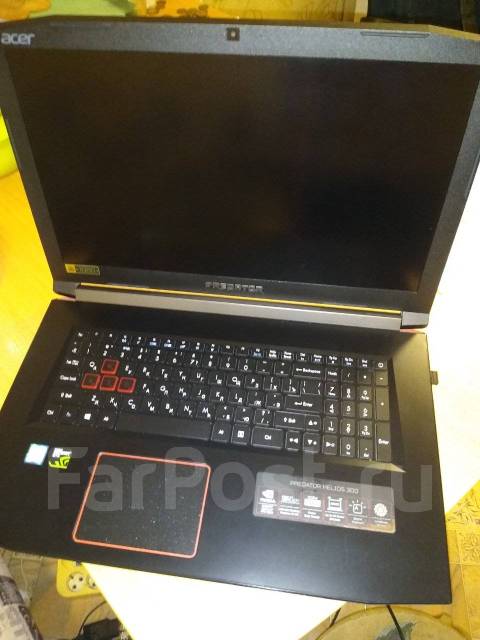 Acer Predator. 17.3", 39����, ��� 16 ��, ���� 1 000���, WiFi: 1, Bluetooth: 1, ����������� �� 3��. ����