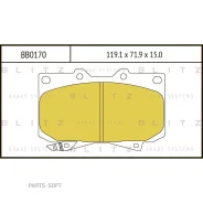 ������� ��������� �������� Toyota Land Cruiser/4 Runner 90- Blitz BB0170 BB0170 ����