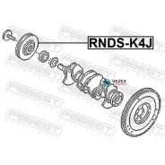 ���� ��������� Renault Fluence-Megane Generation 2008.11-2018.06 Febest Rndsk4J RNDSK4J ����