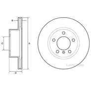 ����. ���� ���. ����. [300x22] 5 ���. (� ���������) BMW 1 (F20, F21) 118/120/d 11/10-/ 3 (F30) 316-320/d 10/11- BG4645C ����