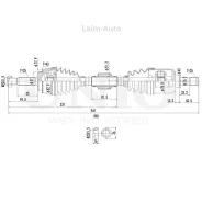 ������ � ����� �������� ������ Mitsubishi Lancer IX 03- CVJ10034 ����