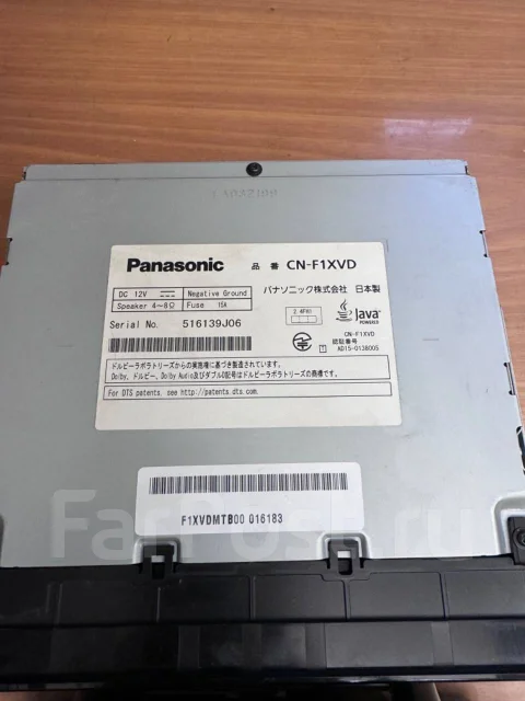Panasonic CN-F1XVD ����