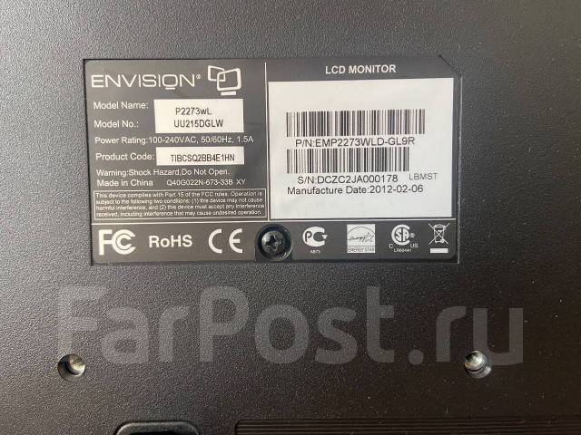 Envision. 21.5", ���������� �� (LCD, LED, QLED) ����