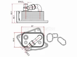 �������� �������� BMW 1-Series E87 04-, BMW 3-Series E46 98-05 2/3/4/5D, BMW 3-Series E90 05-, BMW 5-Series E60/61 03-09, BMW X1 E84 09-, BMW X3 E83 0...