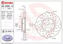 ���� ��������� Xtra | ����� | Brembo 09.9468.1X 0994681X ����