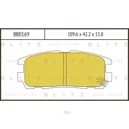 ������� ��������� �������� Great WALL Hover H3/H5/Safe 02-/OPEL Frontera/Monterey 92-/Isuzu Trooper 92- Blitz BB0169 BB0169 ����