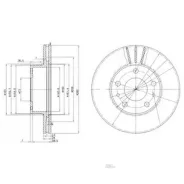 ���� ����. ���. ����. [280x24] 5 ���. FIAT Ducato, Peugeot Boxer, Citroen Jumper 94- Delphi BG2846 BG2846 ����