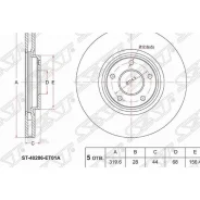���� ��������� ����� Nissan Qashqai J10 07-13/JUKE F15 10-/Renault Koleos 08- SAT ST40206ET01A ST40206ET01A ����