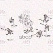 ����� ��������� ������ Honda CR-V /FR-V [178Tatsumiteg1044], �������� TEG1044 ����