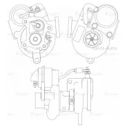 ��������������� ��� �/� Hyundai Santa Fe (01-)/Tucson (04-) 2.0D [D4EA] (��� TD025M) (LAT 0871) LAT0871 ����