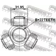 ������� 22X31.95 Febest 0216-B10 Febest 0216B10 0216B10 ����