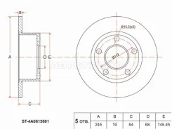 ���� ��������� ST-4A0615601, ������ ST4A0615601 ����