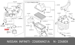 ������ (226806N211 ) Nissan 22680-6N21A 226806N21A ����