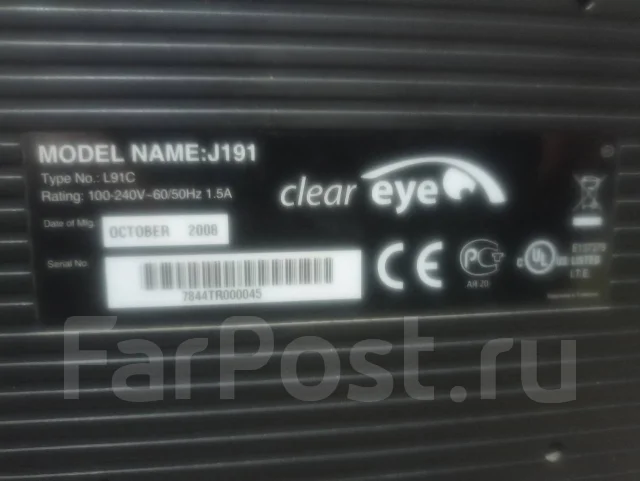 Clear Eye. 19", ���������� �� (LCD, LED, QLED) ����