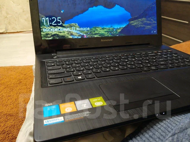 Lenovo G50-45. 15.6", 2,2����, ��� 8 ��, ���� 620���, WiFi: 1, Bluetooth: 1, ����������� �� 3��. ����