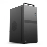 ������ MiniTower mATX CBR V205 Black ( ��� ��, 1*USB3.0, 1*USB2.0, HD Audio+Mic ) ����
