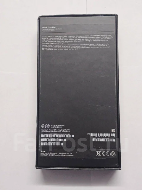 Apple iPhone 13 Pro Max. �/�, 1 ��, �����, 3G, 4G LTE, 5G, Dual-SIM, ����������, NFC, eSIM, ������� �������, ������������ ������� ����
