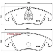 ������� ��������� �������� | ����� | Brembo P85098 P85098 ����