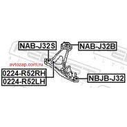 ����� �������� ����� 0224-R52LH Febest 0224R52LH 0224R52LH ����