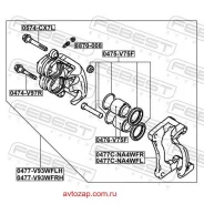 ������� ��������� �������� ������ (�� ������) 0477-V93WFRH Febest 0477V93WFRH 0477V93WFRH ����