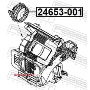 ����� ��������� ������ 24653-001 Febest 24653001 24653001 ����