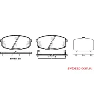 ������� �������� �. Hyundai I30, Kia Ceed 1.4i-2.0CRDi 06/Carens 02 1038 12 [581011HA00] ! Remsa 103812 103812 ����
