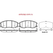 ������� �������� �. Opel Antara, Chevrolet Captiva 2.0/2.0CDTi/2.4/3.2 06 1261 12 [96626070] ! Remsa 126112 126112 ����