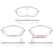 ������� �������� �.! Toyota Corolla, Auris 1.3-1.8/1.4D 12 1561 02 Remsa 156102 156102 ����