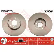 ���� ��������� ��������! BMW X5 3.0si 07 DF4852S TRW DF4852S DF4852S ����