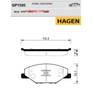 ������� ���������, �������� Sangsin Brake GP1595 GP1595 ����