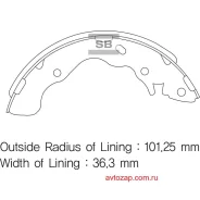 ������� ��������� ���������� Sangsin Brake SA128 SA128 ����