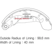 ������� ���������� �. Daewoo Lacetti/Optra/Forenza 1.4/1.6/1.8 02-06 SA152SNS [J96405132] ! Sangsin Brake SA152 SA152 ����
