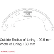 ������� ����������! Toyota Corolla/Prius 1.3/1.5 04-08 SA169SNS Sangsin Brake SA169 SA169 ����