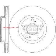 ���� ��������� ��������! Honda CR-V 2.0 02 Sangsin Brake SD4135 SD4135 ����