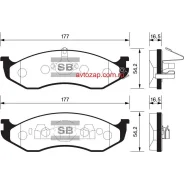 ������� �������� �. Kia Carnival, Jeep Cherokee/Gr. Cherokee 2.1i-2.5TD 90 SP1112SNS 467 00 ! Sangsin Brake SP1112 SP1112 ����