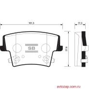 ������� �������� �. Chrysler 300C 2.7/3.5/5.7 V8 04, Dodge Charger 06 SP1508SNS GDB4135 ! Sangsin Brake SP1508 SP1508 ����