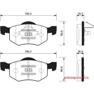 ������� �������� ���.! Ford Maverick 2.0-3.0i 01 SP1519 Sangsin Brake SP1519 SP1519 ����