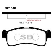 ������� �������� ��������! Suzuki Wagon R/Alto, Mazda AZ Wagon 90- SP1548 Sangsin Brake SP1548 SP1548 ����