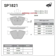 ������� �������� ��������! BMW F07GT/F10/F11 2.8i/2.5d/3.0d 10 SP1821 Sangsin Brake SP1821 SP1821 ����
